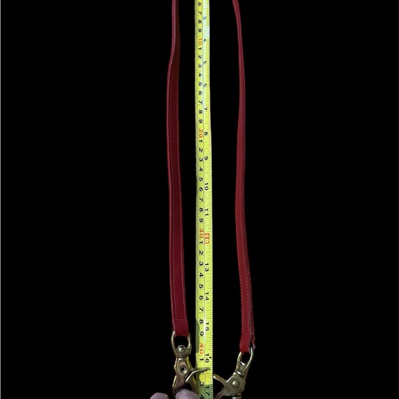 Coach Vintage NYC Red Companion Bag# 9300 Authenticated - Picture 4 of 12